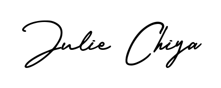 Elevate your brand with a stunning Julie Chiya eSignature. The AmerikaSignatureDemo-Regular style provides a balanced, flowing aesthetic for everyday signing. Julie Chiya signature style 3 images and pictures png