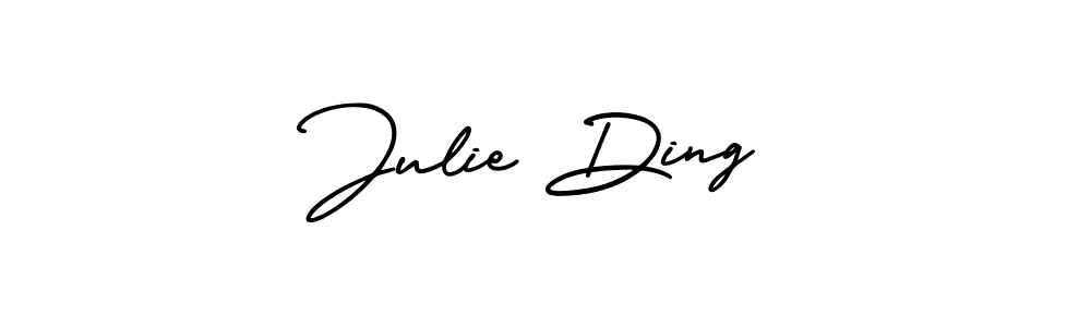 Make a beautiful signature design for name Julie Ding. Use this online signature maker to create a handwritten signature for free. Julie Ding signature style 3 images and pictures png