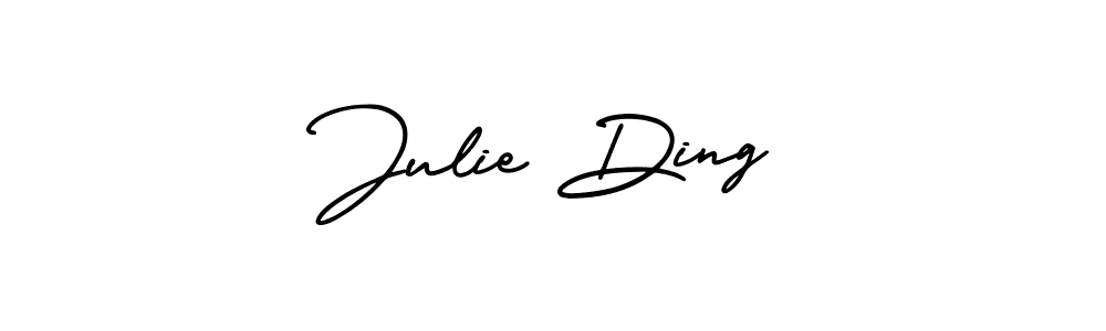 Make a beautiful signature design for name Julie Ding. Use this online signature maker to create a handwritten signature for free. Julie Ding signature style 3 images and pictures png