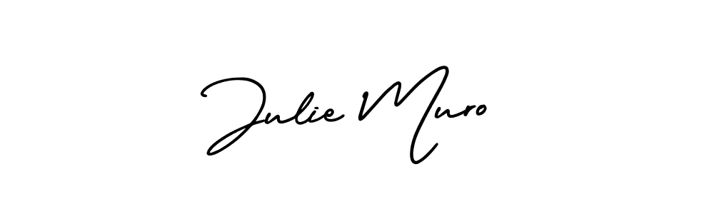 How to Draw Julie Muro signature style? AmerikaSignatureDemo-Regular is a latest design signature styles for name Julie Muro. Julie Muro signature style 3 images and pictures png