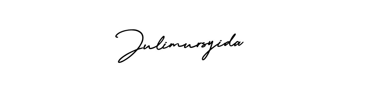 Design your own signature with our free online signature maker. With this signature software, you can create a handwritten (AmerikaSignatureDemo-Regular) signature for name Julimursyida. Julimursyida signature style 3 images and pictures png