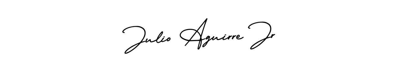 Also You can easily find your signature by using the search form. We will create Julio Aguirre Jr name handwritten signature images for you free of cost using AmerikaSignatureDemo-Regular sign style. Julio Aguirre Jr signature style 3 images and pictures png