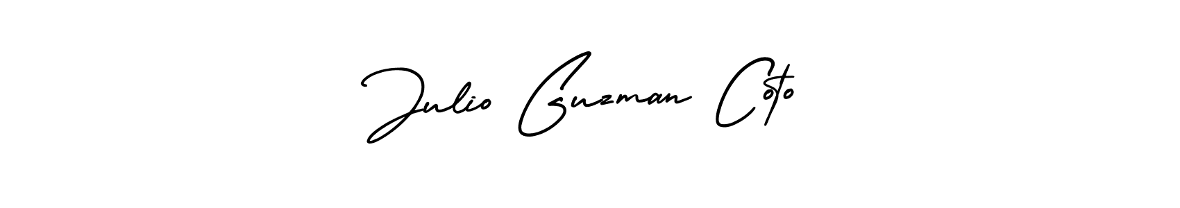 Make a short Julio Guzman Coto signature style. Manage your documents anywhere anytime using AmerikaSignatureDemo-Regular. Create and add eSignatures, submit forms, share and send files easily. Julio Guzman Coto signature style 3 images and pictures png