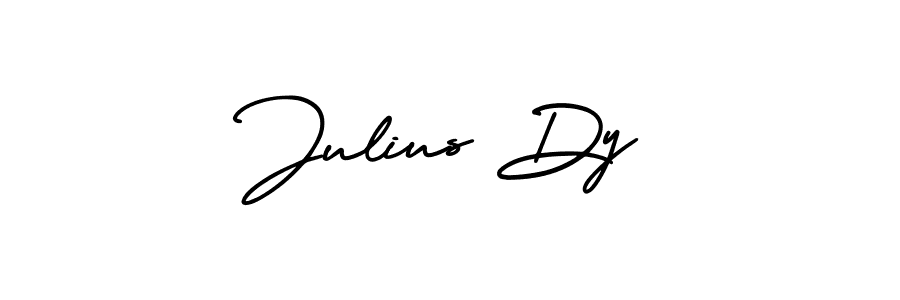 Julius Dy stylish signature style. Best Handwritten Sign (AmerikaSignatureDemo-Regular) for my name. Handwritten Signature Collection Ideas for my name Julius Dy. Julius Dy signature style 3 images and pictures png