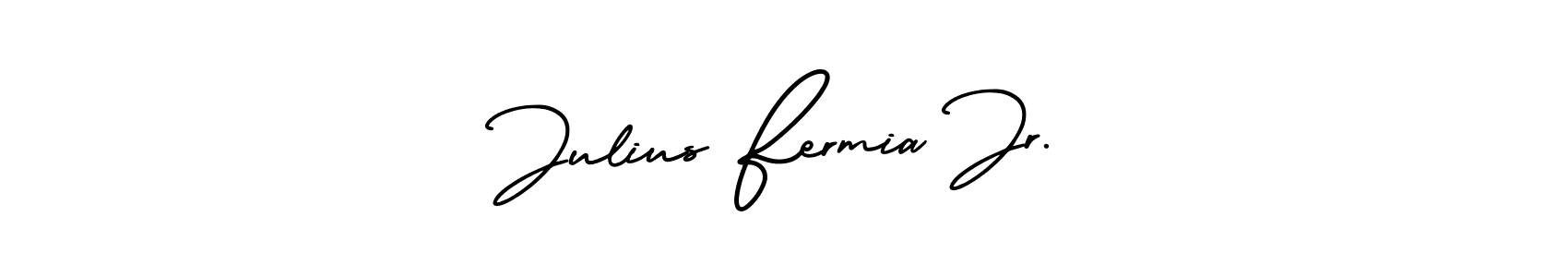 See photos of Julius Fermia Jr. official signature by Spectra . Check more albums & portfolios. Read reviews & check more about AmerikaSignatureDemo-Regular font. Julius Fermia Jr. signature style 3 images and pictures png