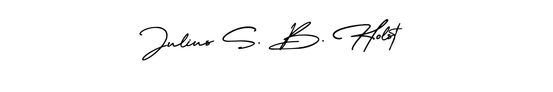 Make a beautiful signature design for name Julius S. B. Holst. Use this online signature maker to create a handwritten signature for free. Julius S. B. Holst signature style 3 images and pictures png