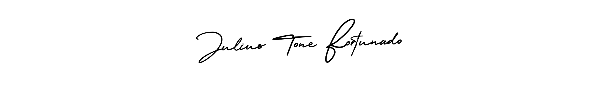 Make a beautiful signature design for name Julius Tone Fortunado. With this signature (AmerikaSignatureDemo-Regular) style, you can create a handwritten signature for free. Julius Tone Fortunado signature style 3 images and pictures png