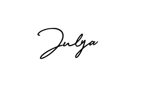Also we have Julya name is the best signature style. Create professional handwritten signature collection using AmerikaSignatureDemo-Regular autograph style. Julya signature style 3 images and pictures png