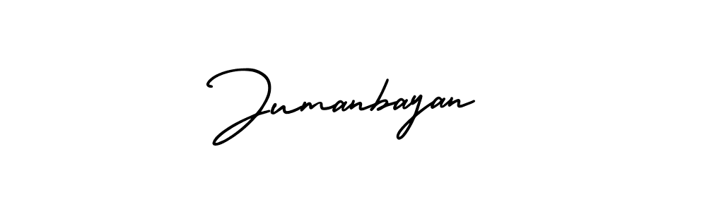 if you are searching for the best signature style for your name Jumanbayan. so please give up your signature search. here we have designed multiple signature styles  using AmerikaSignatureDemo-Regular. Jumanbayan signature style 3 images and pictures png