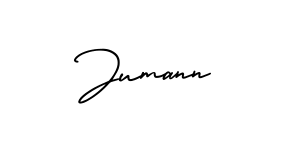 Similarly AmerikaSignatureDemo-Regular is the best handwritten signature design. Signature creator online .You can use it as an online autograph creator for name Jumann. Jumann signature style 3 images and pictures png