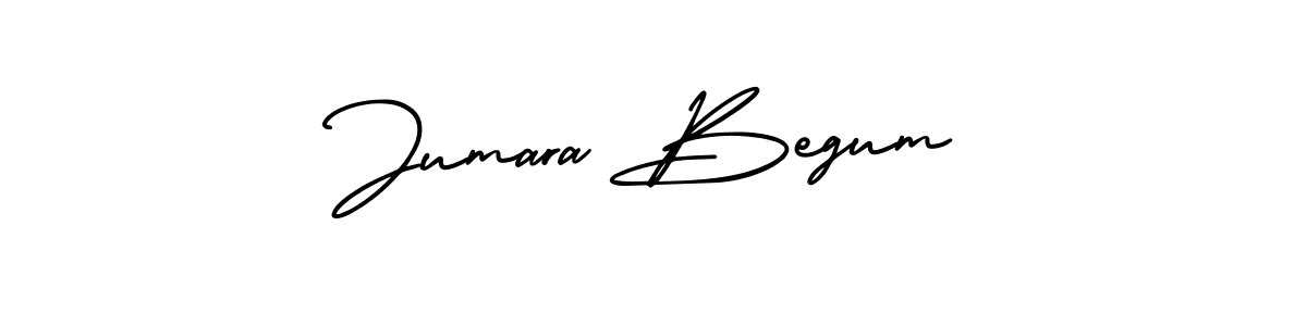 It looks lik you need a new signature style for name Jumara Begum. Design unique handwritten (AmerikaSignatureDemo-Regular) signature with our free signature maker in just a few clicks. Jumara Begum signature style 3 images and pictures png