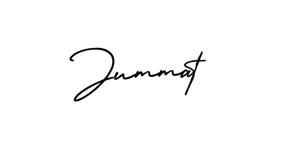 Also we have Jummat name is the best signature style. Create professional handwritten signature collection using AmerikaSignatureDemo-Regular autograph style. Jummat signature style 3 images and pictures png