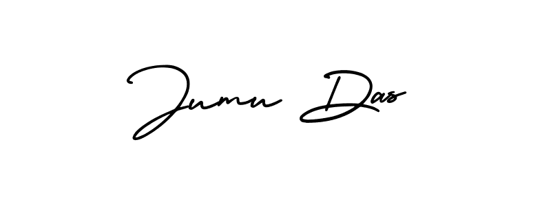 AmerikaSignatureDemo-Regular is a professional signature style that is perfect for those who want to add a touch of class to their signature. It is also a great choice for those who want to make their signature more unique. Get Jumu Das name to fancy signature for free. Jumu Das signature style 3 images and pictures png