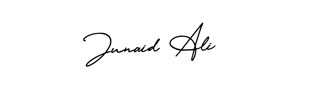 Best and Professional Signature Style for Junaid Ali. AmerikaSignatureDemo-Regular Best Signature Style Collection. Junaid Ali signature style 3 images and pictures png