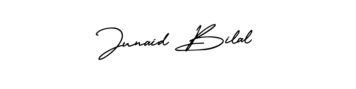 if you are searching for the best signature style for your name Junaid Bilal. so please give up your signature search. here we have designed multiple signature styles  using AmerikaSignatureDemo-Regular. Junaid Bilal signature style 3 images and pictures png