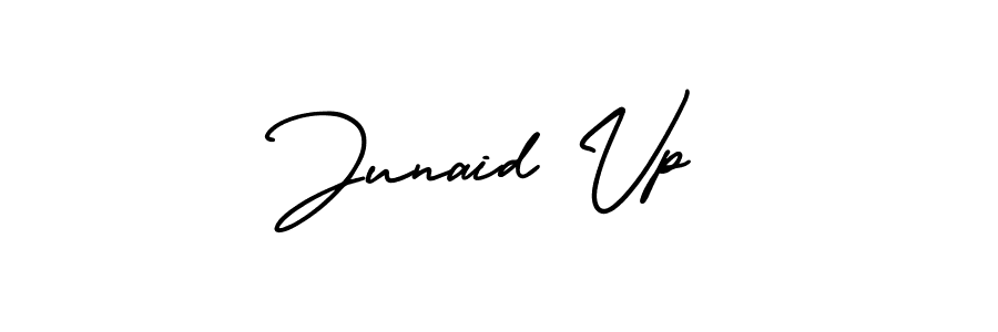 Also You can easily find your signature by using the search form. We will create Junaid Vp name handwritten signature images for you free of cost using AmerikaSignatureDemo-Regular sign style. Junaid Vp signature style 3 images and pictures png
