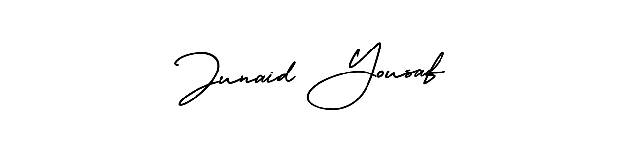 Similarly AmerikaSignatureDemo-Regular is the best handwritten signature design. Signature creator online .You can use it as an online autograph creator for name Junaid Yousaf. Junaid Yousaf signature style 3 images and pictures png