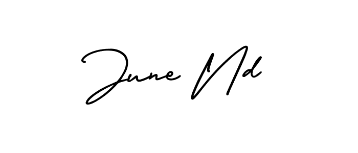 Once you've used our free online signature maker to create your best signature AmerikaSignatureDemo-Regular style, it's time to enjoy all of the benefits that June Nd name signing documents. June Nd signature style 3 images and pictures png