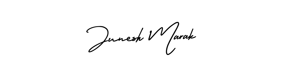 Best and Professional Signature Style for Junesh Marak. AmerikaSignatureDemo-Regular Best Signature Style Collection. Junesh Marak signature style 3 images and pictures png