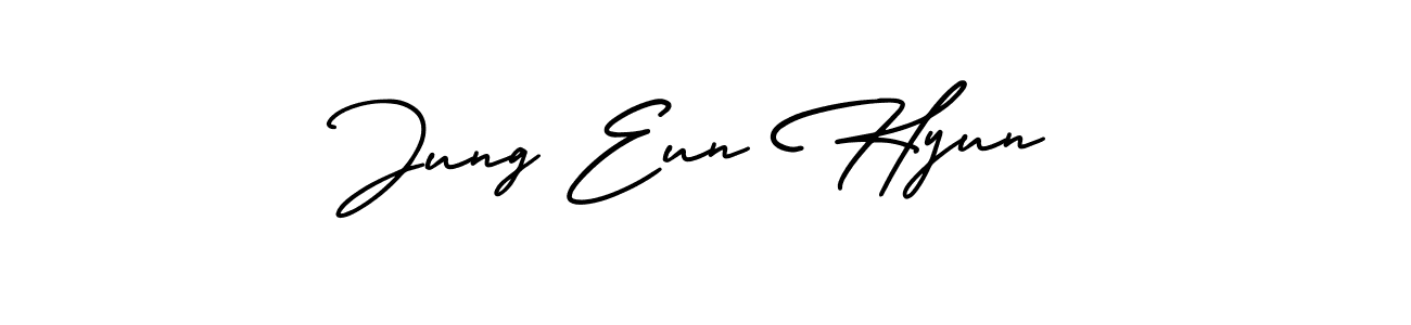 Also we have Jung Eun Hyun name is the best signature style. Create professional handwritten signature collection using AmerikaSignatureDemo-Regular autograph style. Jung Eun Hyun signature style 3 images and pictures png