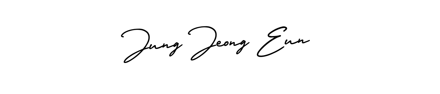 Also we have Jung Jeong Eun name is the best signature style. Create professional handwritten signature collection using AmerikaSignatureDemo-Regular autograph style. Jung Jeong Eun signature style 3 images and pictures png