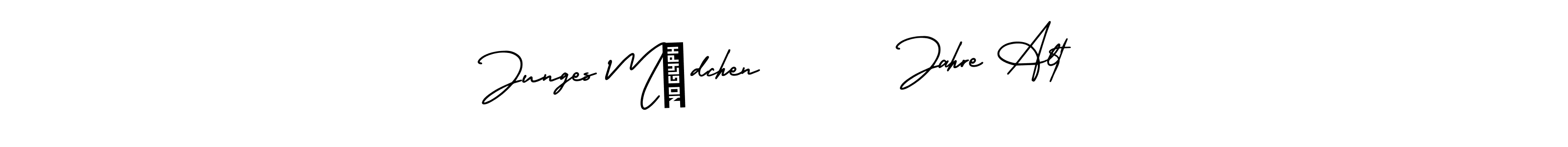 How to make Junges Mädchen        Jahre Alt signature? AmerikaSignatureDemo-Regular is a professional autograph style. Create handwritten signature for Junges Mädchen        Jahre Alt name. Junges Mädchen        Jahre Alt signature style 3 images and pictures png