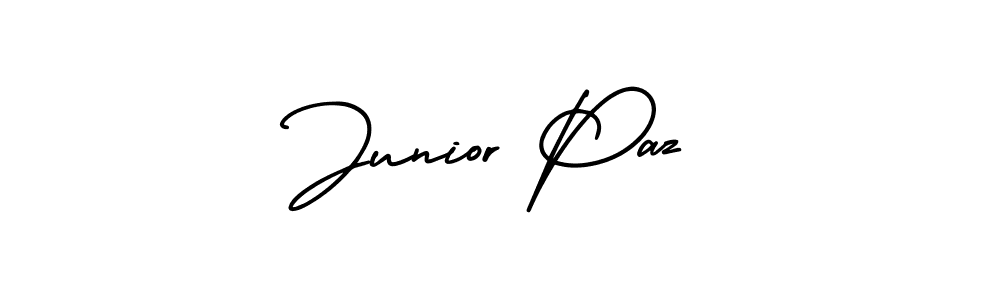 Make a beautiful signature design for name Junior Paz. Use this online signature maker to create a handwritten signature for free. Junior Paz signature style 3 images and pictures png