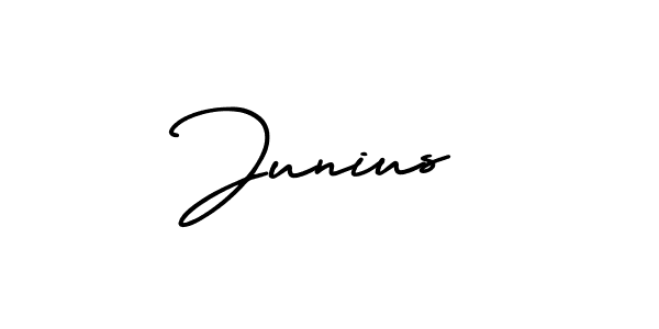 Make a beautiful signature design for name Junius. Use this online signature maker to create a handwritten signature for free. Junius signature style 3 images and pictures png