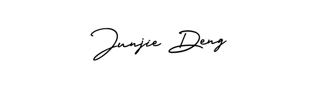 Once you've used our free online signature maker to create your best signature AmerikaSignatureDemo-Regular style, it's time to enjoy all of the benefits that Junjie Deng name signing documents. Junjie Deng signature style 3 images and pictures png