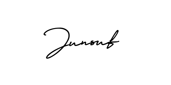 Also You can easily find your signature by using the search form. We will create Junsuf name handwritten signature images for you free of cost using AmerikaSignatureDemo-Regular sign style. Junsuf signature style 3 images and pictures png
