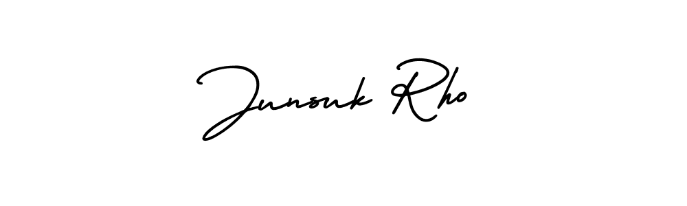 You can use this online signature creator to create a handwritten signature for the name Junsuk Rho. This is the best online autograph maker. Junsuk Rho signature style 3 images and pictures png