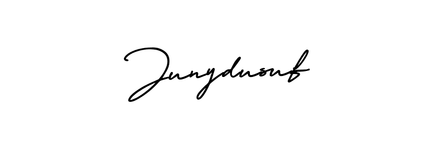 Make a short Junydusuf signature style. Manage your documents anywhere anytime using AmerikaSignatureDemo-Regular. Create and add eSignatures, submit forms, share and send files easily. Junydusuf signature style 3 images and pictures png