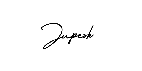 Design your own signature with our free online signature maker. With this signature software, you can create a handwritten (AmerikaSignatureDemo-Regular) signature for name Jupesh. Jupesh signature style 3 images and pictures png