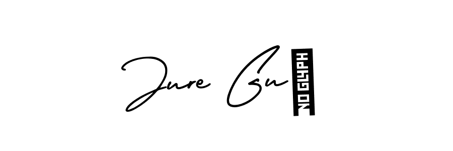 Create a beautiful signature design for name Jure Guć. With this signature (AmerikaSignatureDemo-Regular) fonts, you can make a handwritten signature for free. Jure Guć signature style 3 images and pictures png