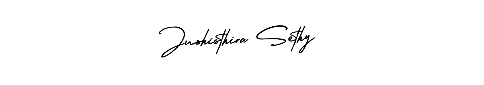 Make a beautiful signature design for name Jushisthira Sethy. Use this online signature maker to create a handwritten signature for free. Jushisthira Sethy signature style 3 images and pictures png