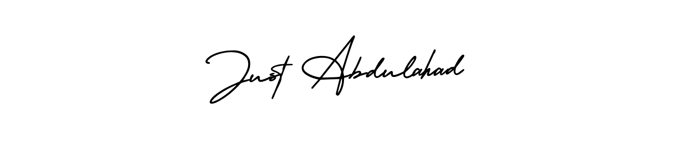 This is the best signature style for the Just Abdulahad name. Also you like these signature font (AmerikaSignatureDemo-Regular). Mix name signature. Just Abdulahad signature style 3 images and pictures png