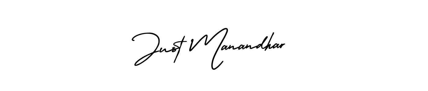 AmerikaSignatureDemo-Regular is a professional signature style that is perfect for those who want to add a touch of class to their signature. It is also a great choice for those who want to make their signature more unique. Get Just Manandhar name to fancy signature for free. Just Manandhar signature style 3 images and pictures png