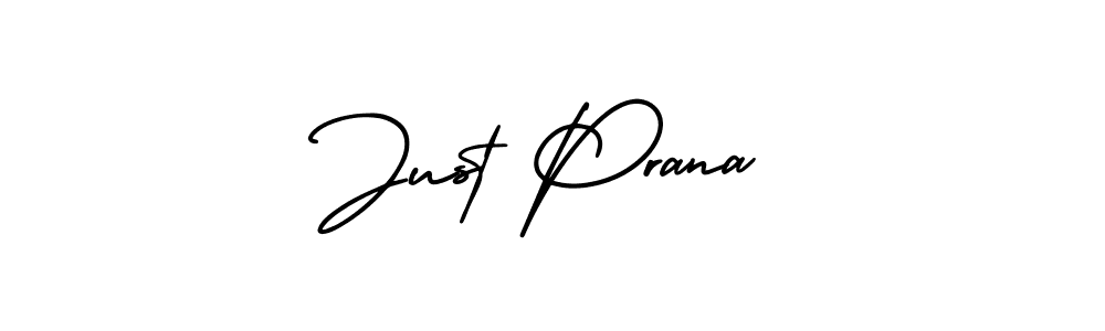 Design your own signature with our free online signature maker. With this signature software, you can create a handwritten (AmerikaSignatureDemo-Regular) signature for name Just Prana. Just Prana signature style 3 images and pictures png