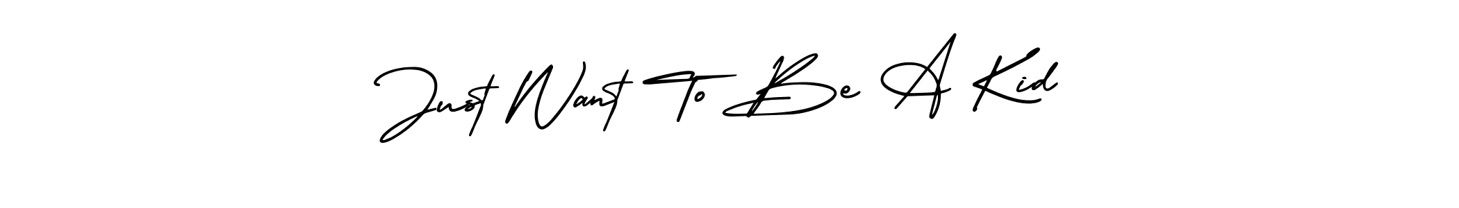Here are the top 10 professional signature styles for the name Just Want To Be A Kid. These are the best autograph styles you can use for your name. Just Want To Be A Kid signature style 3 images and pictures png