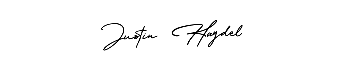 How to Draw Justin  Haydel signature style? AmerikaSignatureDemo-Regular is a latest design signature styles for name Justin  Haydel. Justin  Haydel signature style 3 images and pictures png