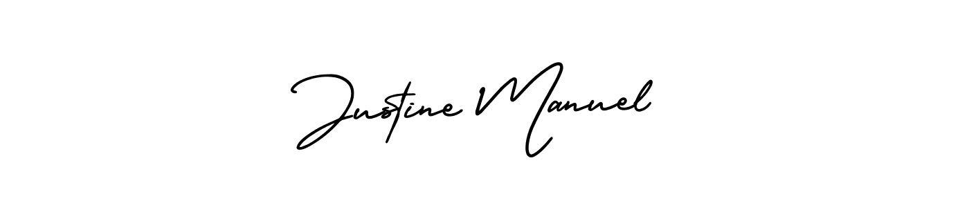 See photos of Justine Manuel official signature by Spectra . Check more albums & portfolios. Read reviews & check more about AmerikaSignatureDemo-Regular font. Justine Manuel signature style 3 images and pictures png