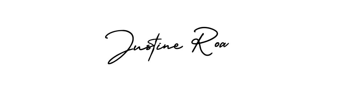 You can use this online signature creator to create a handwritten signature for the name Justine Roa. This is the best online autograph maker. Justine Roa signature style 3 images and pictures png