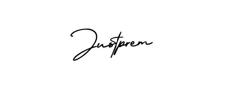 Also we have Justprem name is the best signature style. Create professional handwritten signature collection using AmerikaSignatureDemo-Regular autograph style. Justprem signature style 3 images and pictures png