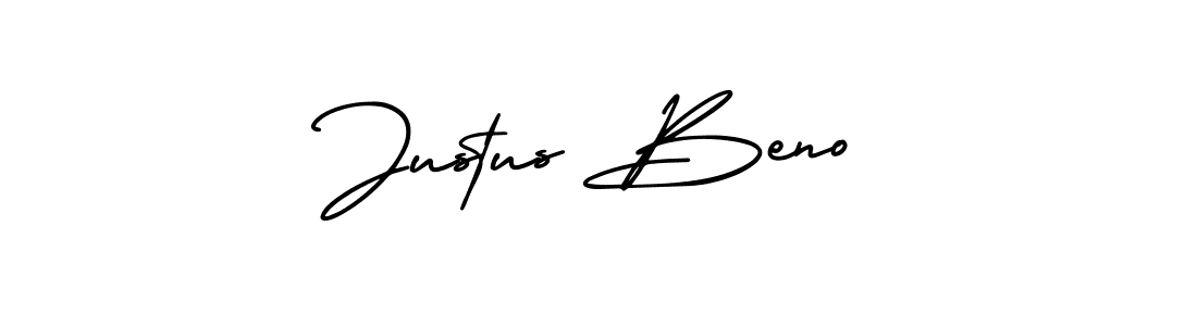 Similarly AmerikaSignatureDemo-Regular is the best handwritten signature design. Signature creator online .You can use it as an online autograph creator for name Justus Beno. Justus Beno signature style 3 images and pictures png