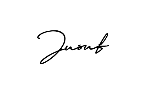 How to Draw Jusuf signature style? AmerikaSignatureDemo-Regular is a latest design signature styles for name Jusuf. Jusuf signature style 3 images and pictures png