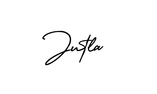 Similarly AmerikaSignatureDemo-Regular is the best handwritten signature design. Signature creator online .You can use it as an online autograph creator for name Jutla. Jutla signature style 3 images and pictures png