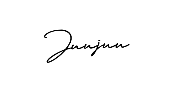 Create a beautiful signature design for name Juujuu. With this signature (AmerikaSignatureDemo-Regular) fonts, you can make a handwritten signature for free. Juujuu signature style 3 images and pictures png