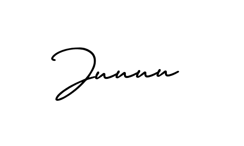 Make a beautiful signature design for name Juuuu. With this signature (AmerikaSignatureDemo-Regular) style, you can create a handwritten signature for free. Juuuu signature style 3 images and pictures png