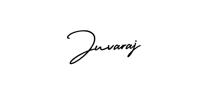 This is the best signature style for the Juvaraj name. Also you like these signature font (AmerikaSignatureDemo-Regular). Mix name signature. Juvaraj signature style 3 images and pictures png