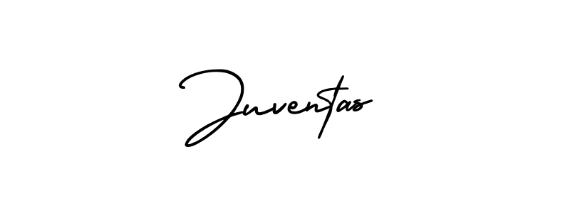 Design your own signature with our free online signature maker. With this signature software, you can create a handwritten (AmerikaSignatureDemo-Regular) signature for name Juventas. Juventas signature style 3 images and pictures png
